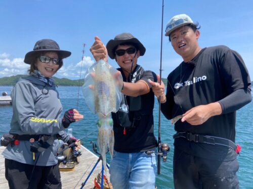 筏釣り 水谷知恵のフィッシングマスター