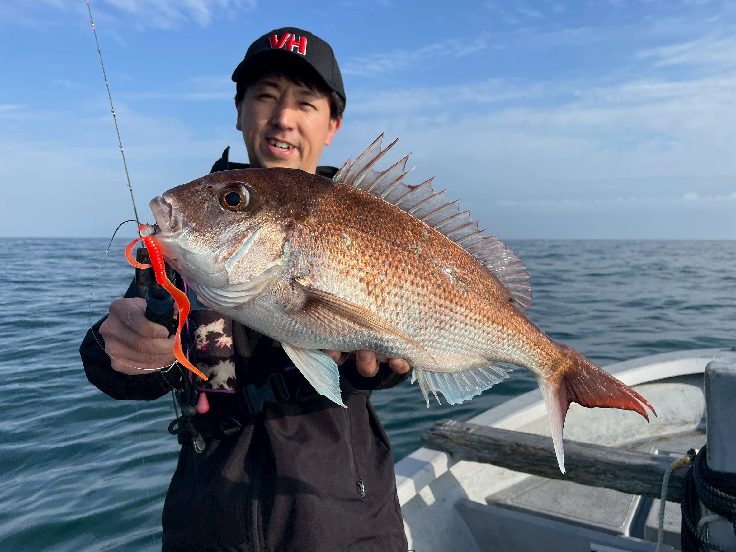 パパ釣り ワームタイラバで挑戦！鳥羽のマダイ狙い！ - 水谷知恵のフィッシング